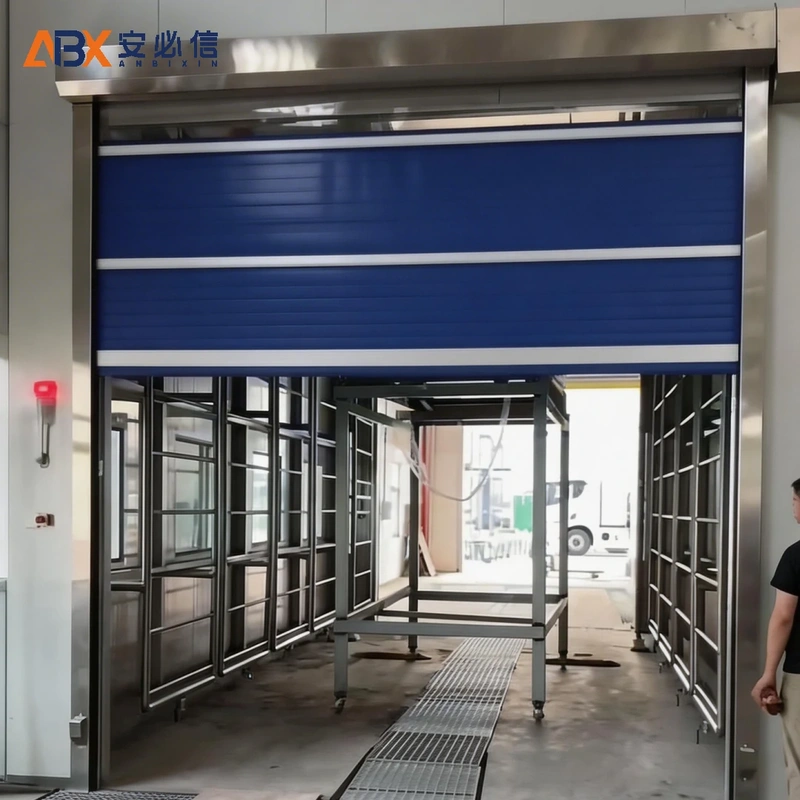 张掖市感应快速门
